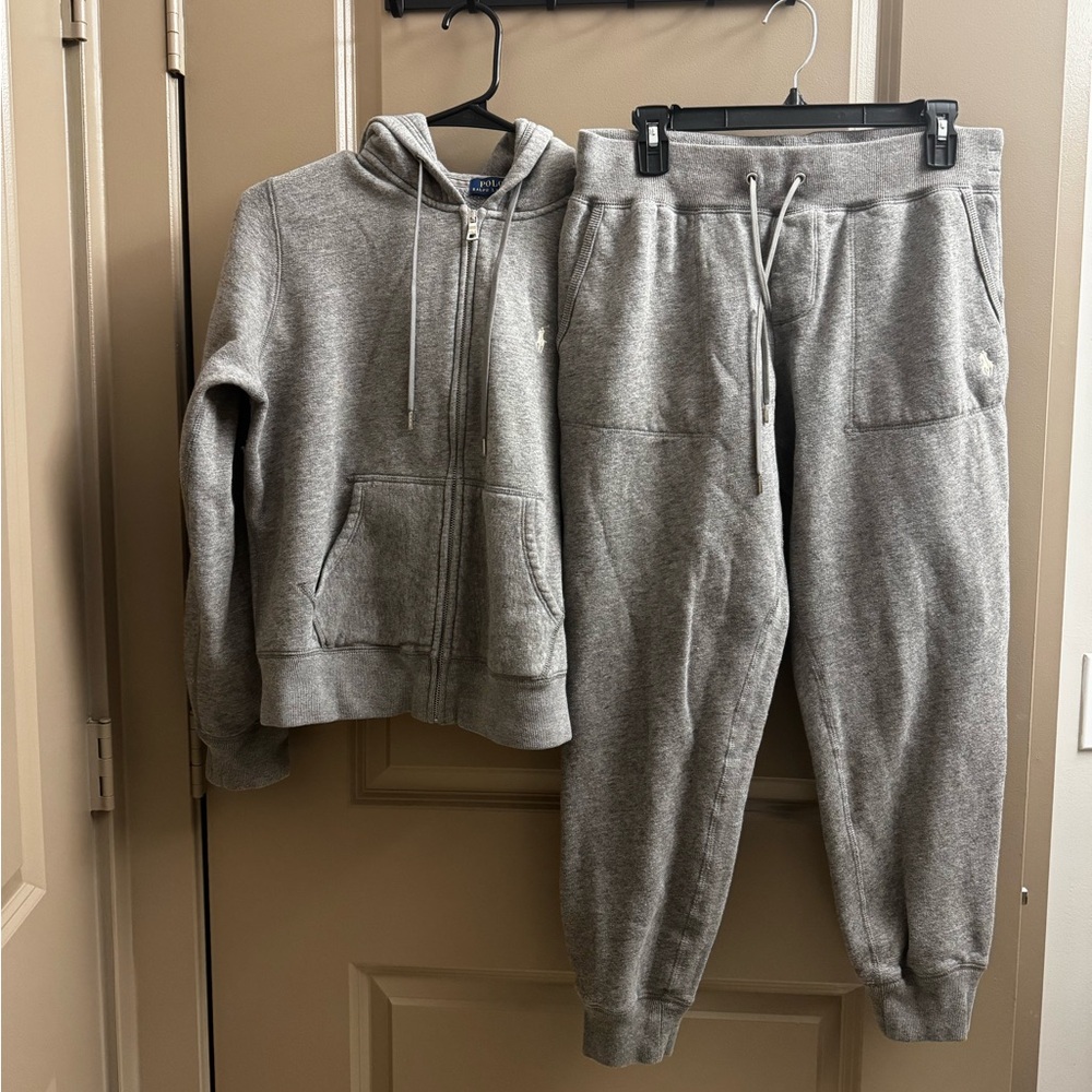 Ralph Lauren Heather Gray Sweatsuit